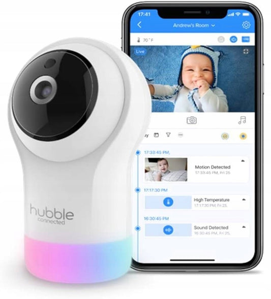 HUBBLE Nursery Pal Glow NIANIA ELEKTRONICZNA kamera Smart HD