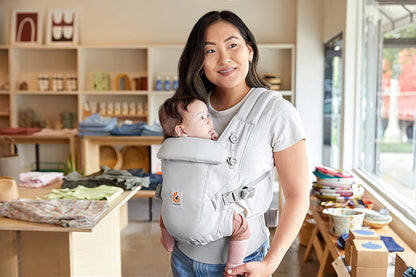 ERGOBABY ADAPT SoftTouch Cotton nosidełko ergonomiczne 3,2-20kg