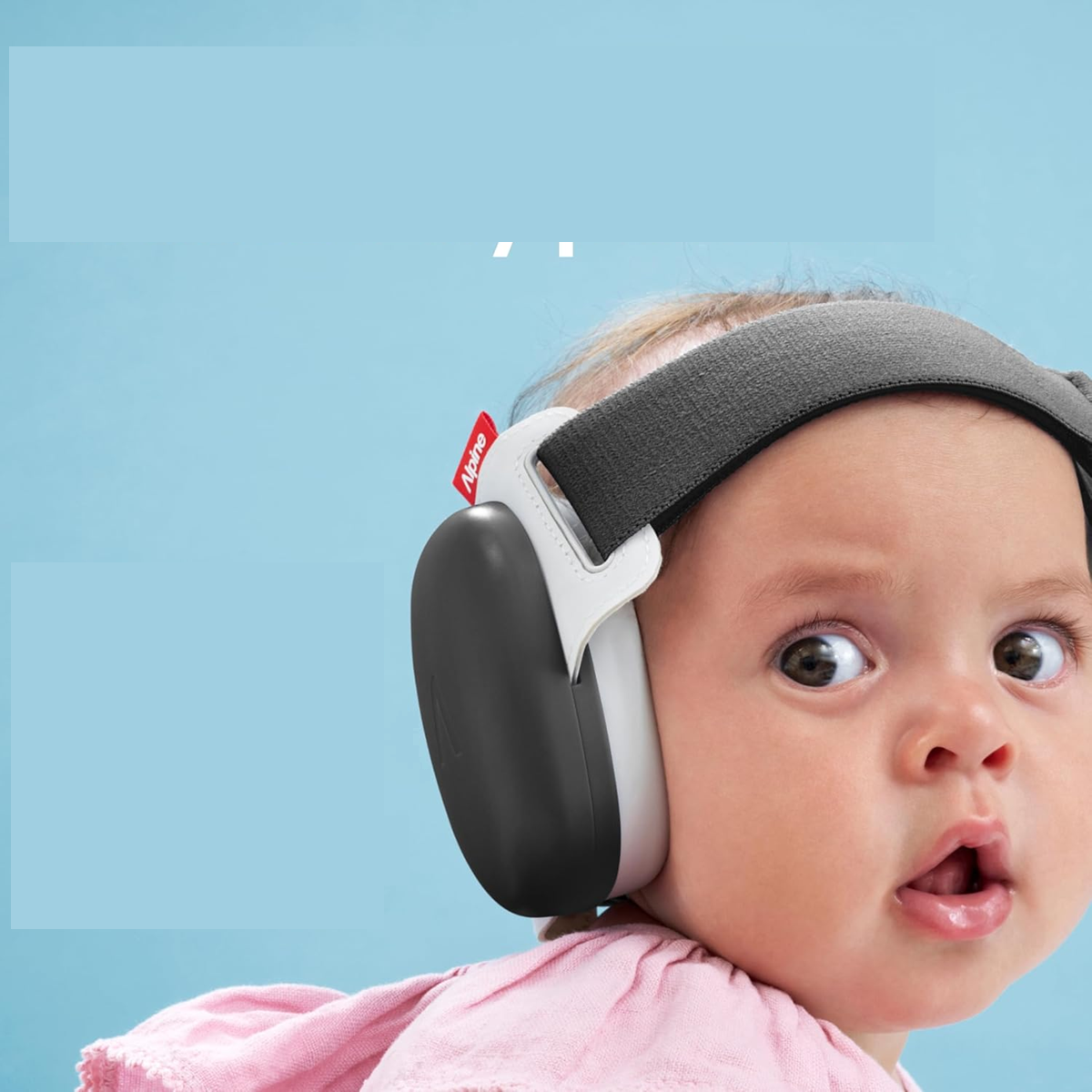 ALPINE Muffy Baby fültok gyermekeknek 12 hónap+ 24 dB + tok