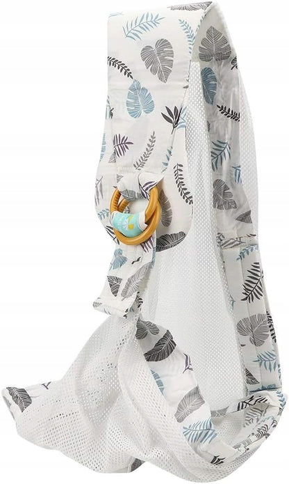 GOTOTOP porte-bébé écharpe à anneaux max 15kg