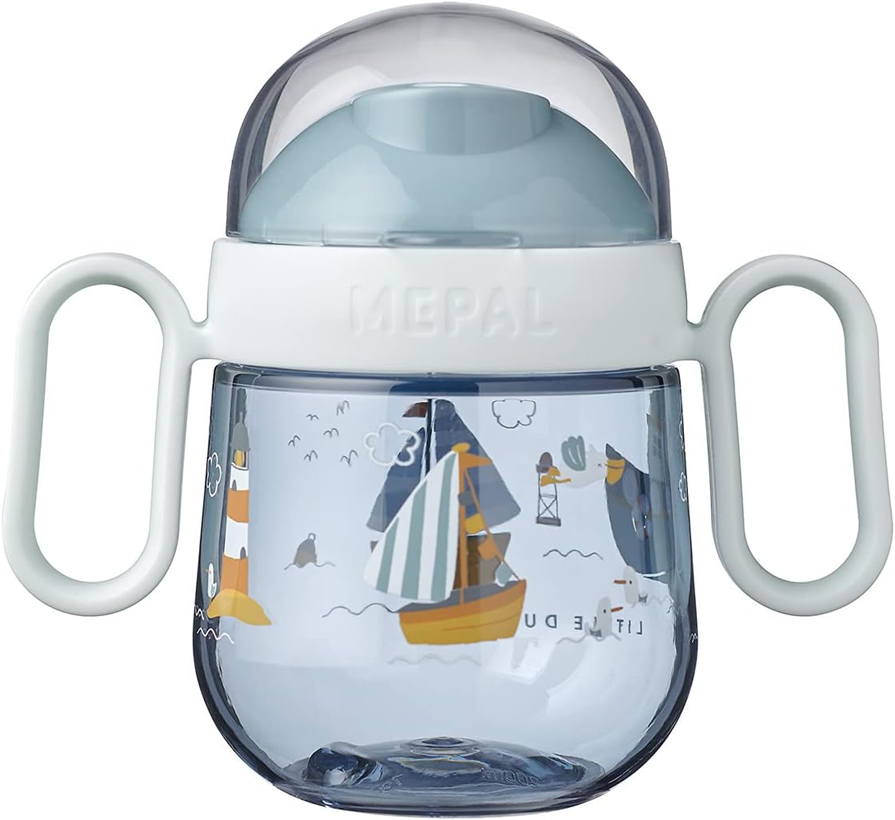 MEPAL Trainer Cup 360 fokos csőrös szivárgásmentes pohár, 300 ml, 9 hónapos kortól
