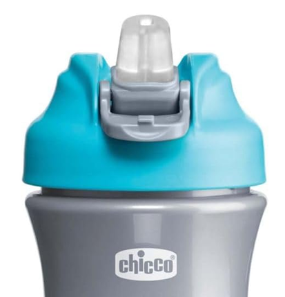 CHICCO Pop-up Cup tazza antigoccia con beccuccio e cannuccia 350 ml 2 l+