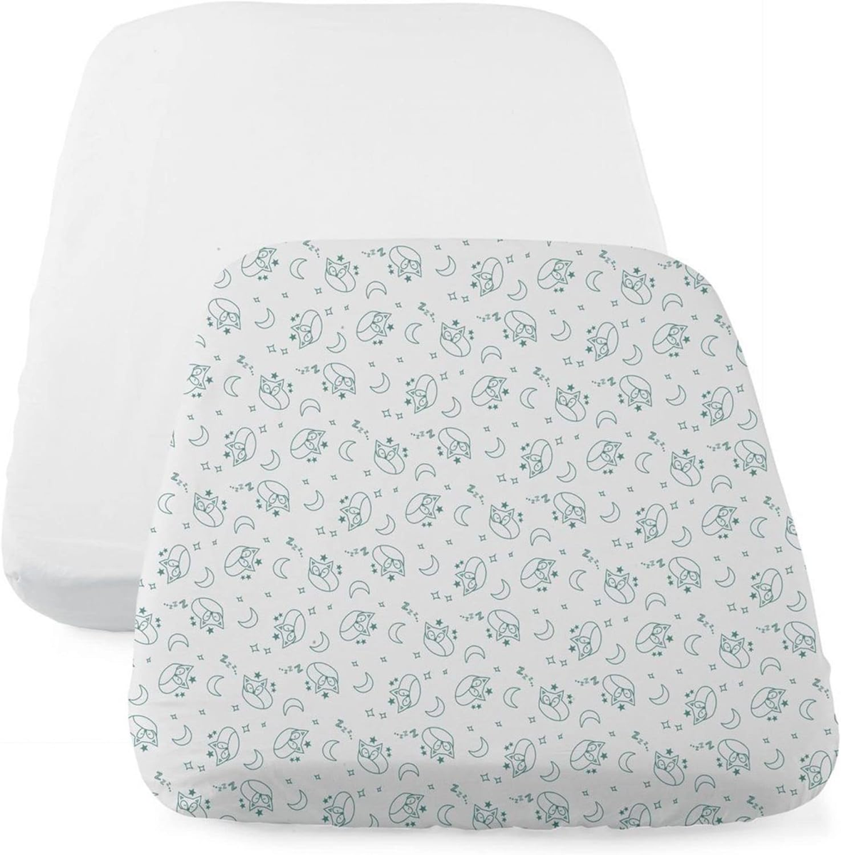 CHICCO NEXT2ME prześcieradło do łóżeczka x2 50x83