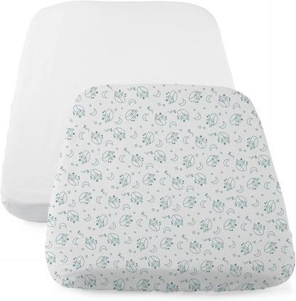 CHICCO NEXT2ME prześcieradło do łóżeczka x2 50x83