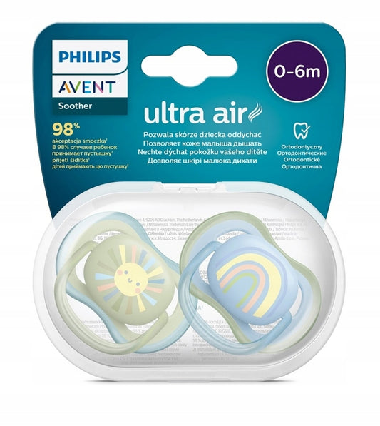 PHILIPS AVENT Ultra Air Schnuller x 2 0-6 Monate