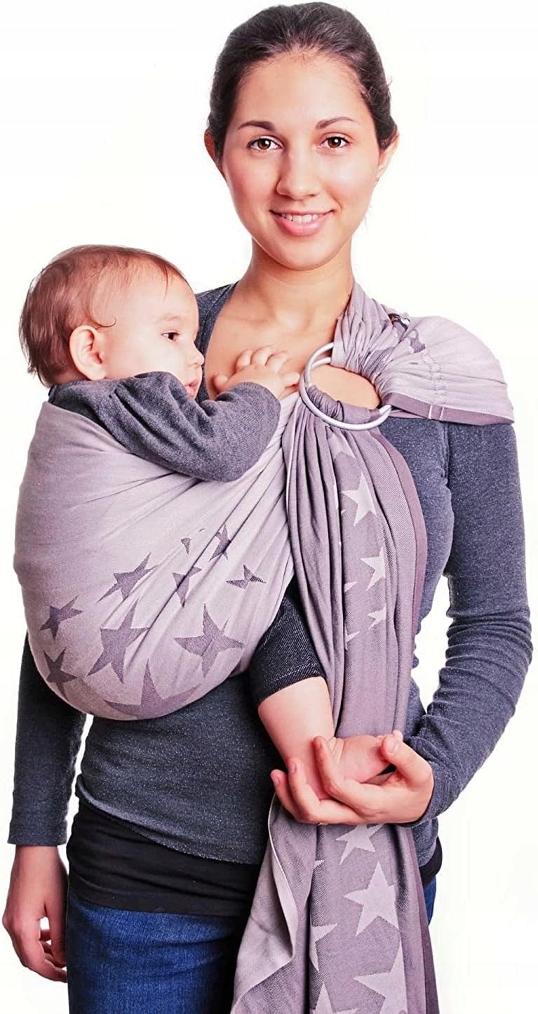 HOPPEDIZ écharpe à anneaux pour porter bébé