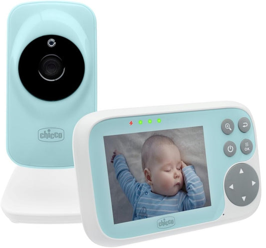 CHICCO Video Baby Monitor niania elektroniczna 3,2" LCD FHSS
