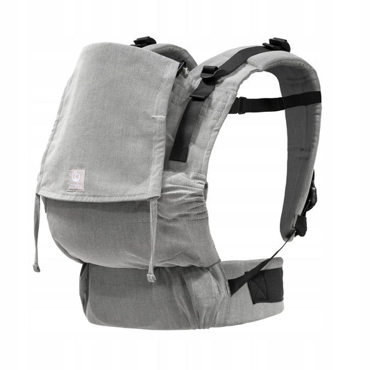 STOKKE LIMAS FLEX nosidełko ergonomiczne 4-20kg, szare, miękkie nosidło dla dziecka