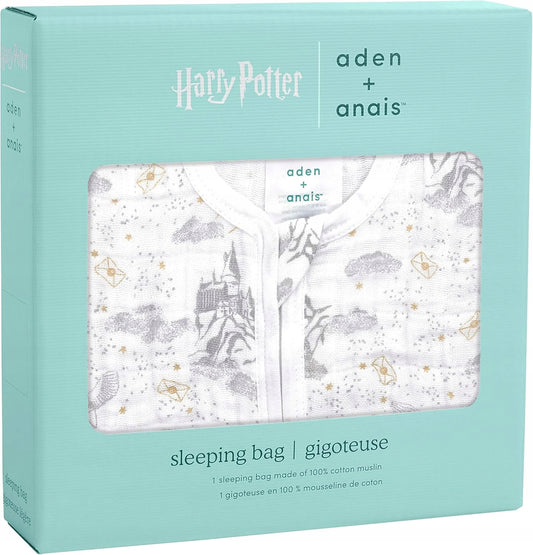 ADEN + ANAIS Harry Potter muślinowy śpiworek do spania 0-6msc 1TOG