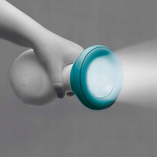 BEBE CONFORT Lulu 2w1 latarka lampka nocna LED, przenośna lampka dla dzieci, biało-zielona