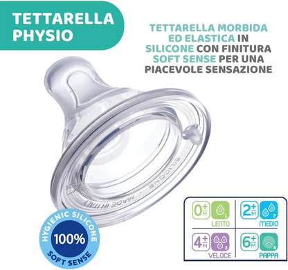 CHICCO Perfect5 cumisüveg 4 hónap+ 300 ml