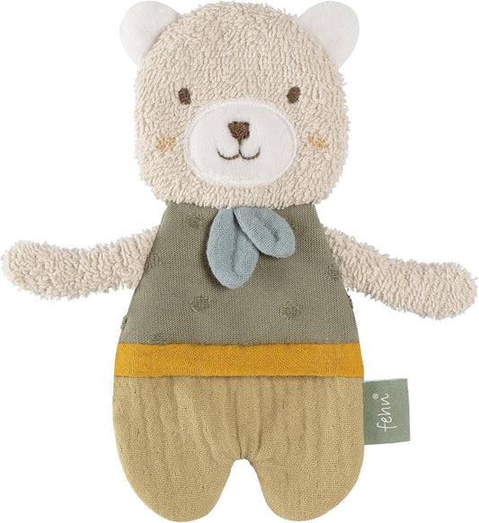 FEHN Natur crinkly organic cotton toy MIŚ 17 cm