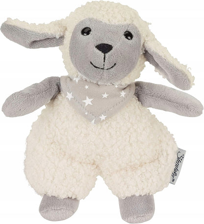 STERNTALER Mouton Stanley peluche avec hochet 14 cm