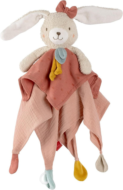 FEHN Natur bunny comforter cuddly toy