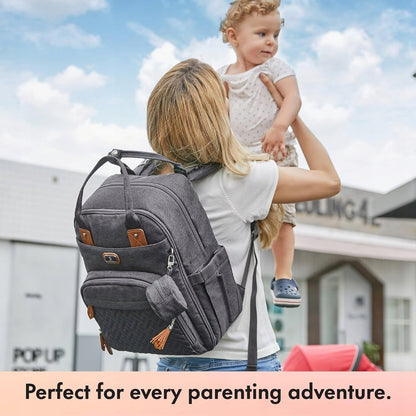 DIKASLON sac à dos pour poussette avec accessoires