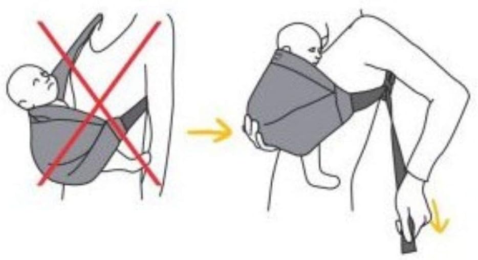 MINIMONKEY écharpe de portage pour bébé en maille jusqu’à 15 kg