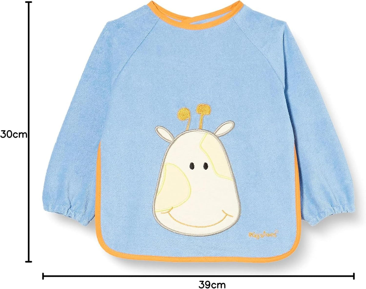 PLAYSHOES bavoir à manches tablier 9m+