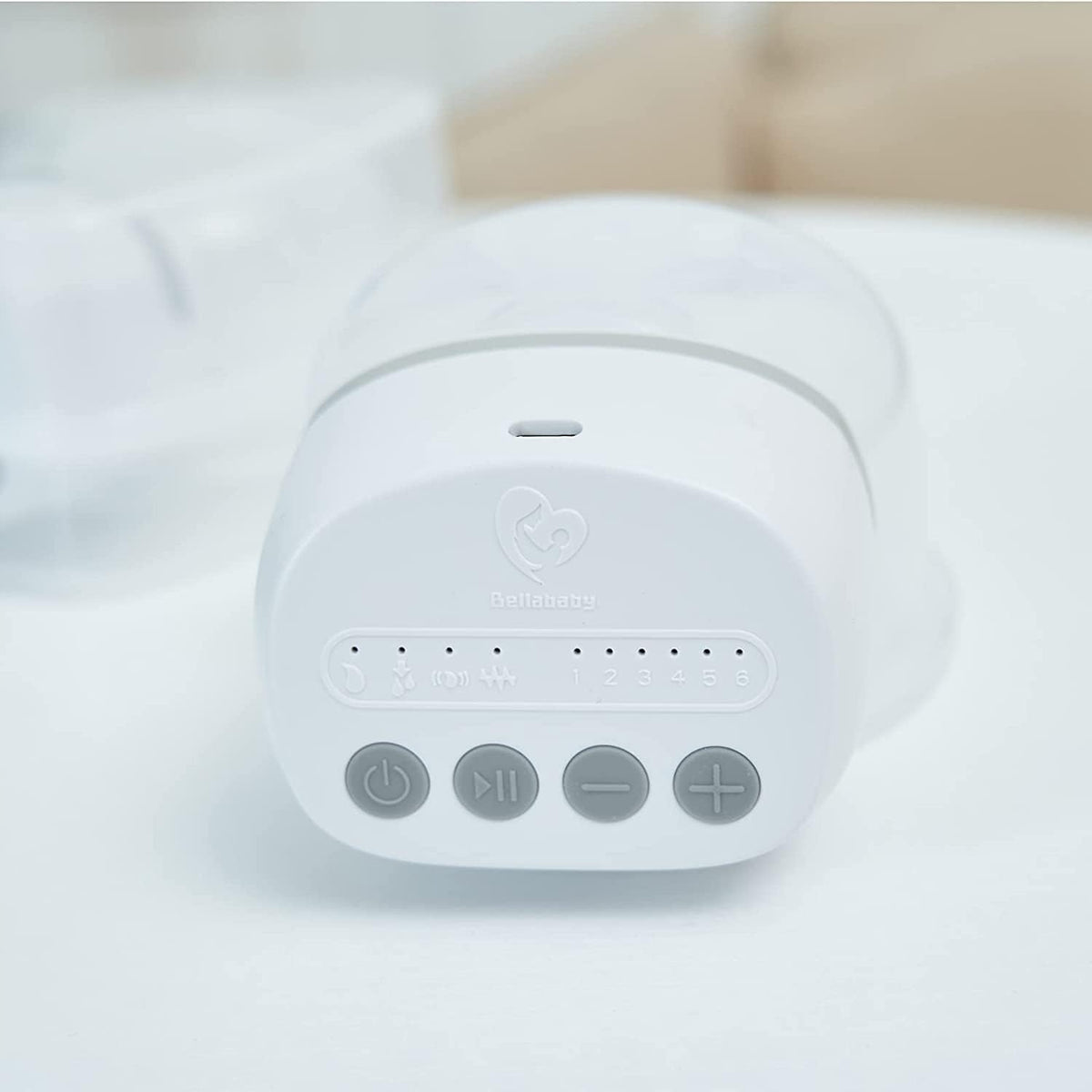 BELLABABY pompă de sân electrică tip scoică wireless x2
