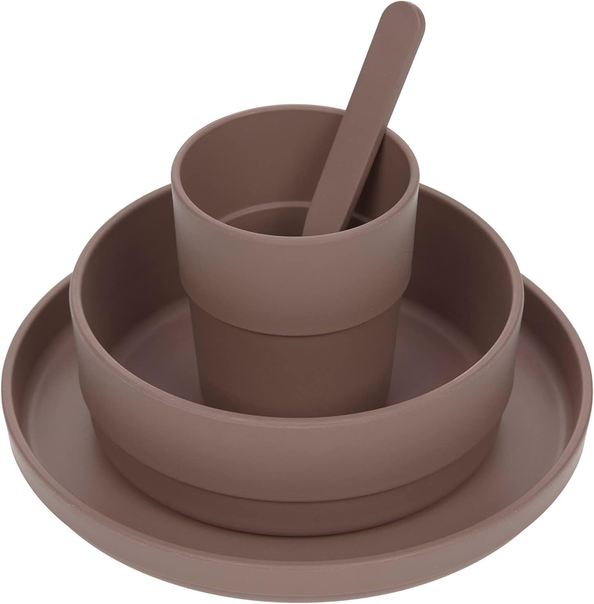 LÄSSIG melaminmentes edénykészlet Choco