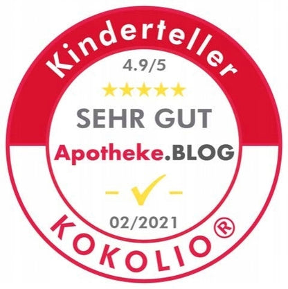 KOKOLIO farfurie cu 3 compartimente antiderapantă
