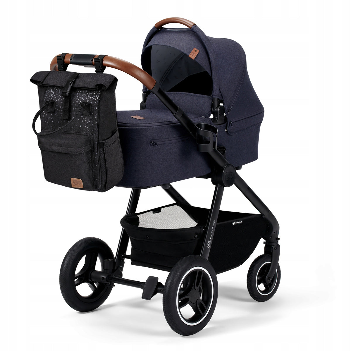 KINDERKRAFT MOONPACK CONFETTI rugzak voor luiers en accessoires