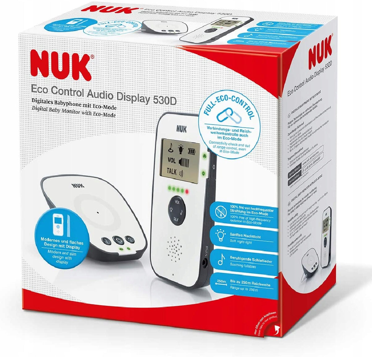 NUK Eco Control 530D elektroniczna niania FHSS