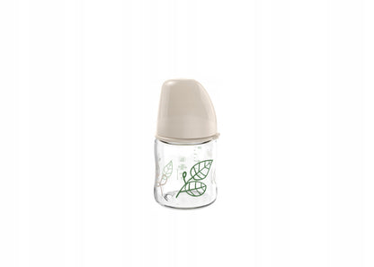 NIP Cherry Green butelka szklana 120 ml 0+ smoczek latex S
