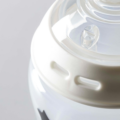 TOMMEE TIPPEE Natural Start butelka 340ml ANTI-COLIC 3msc+ x2 butelka antykolkowa z smoczkiem 2