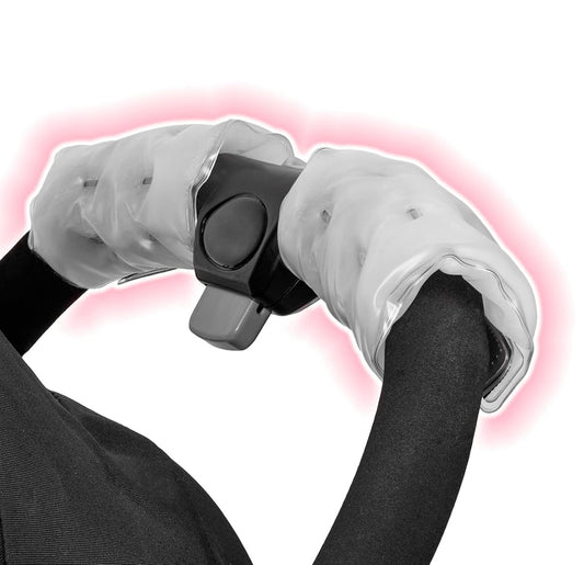 FINGER HEAT żelowy ogrzewacz dłoni do uchwytów wózka roweru hulajnogi x2
