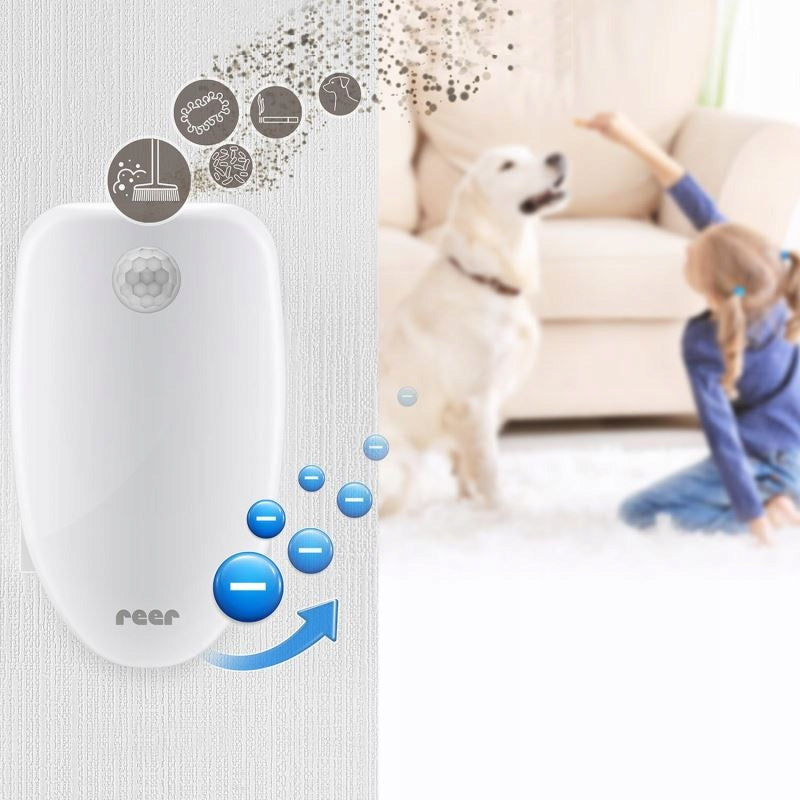REER PureAir luftrenser med Hepa-filter 9 x 15 cm