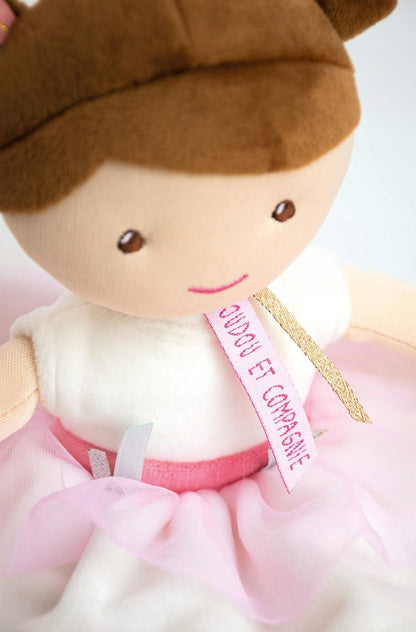 DOUDOU et COMPAGNIE Princesse Ombelline poupée peluche 27 cm
