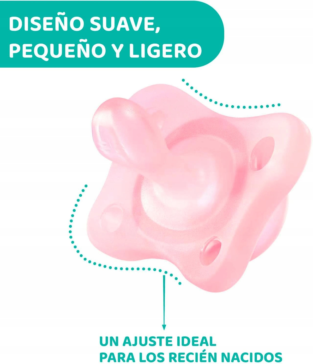 CHICCO PhysioForma cumi, 2 db, 0–2 hónap MINI SOFT