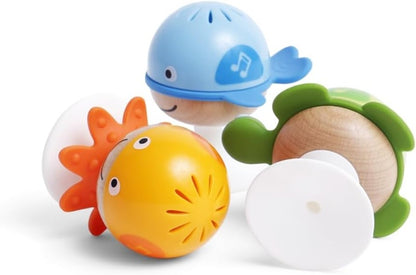 HAPE Stay-put sensoryczne stworzenia morskie z przyssawkami 3 sztuki "N