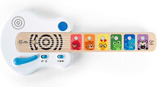 BABY EINSTEIN Hape Magic Touch dotykowa gitara elektryczna 41,6 cm – dominujący biały wymiary 41,6 x 17,5 x 3,3 cm –…