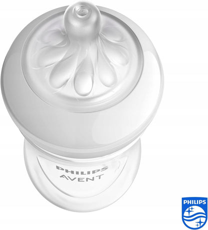 PHILIPS AVENT Natural Response set 4 biberoane suzetă perie