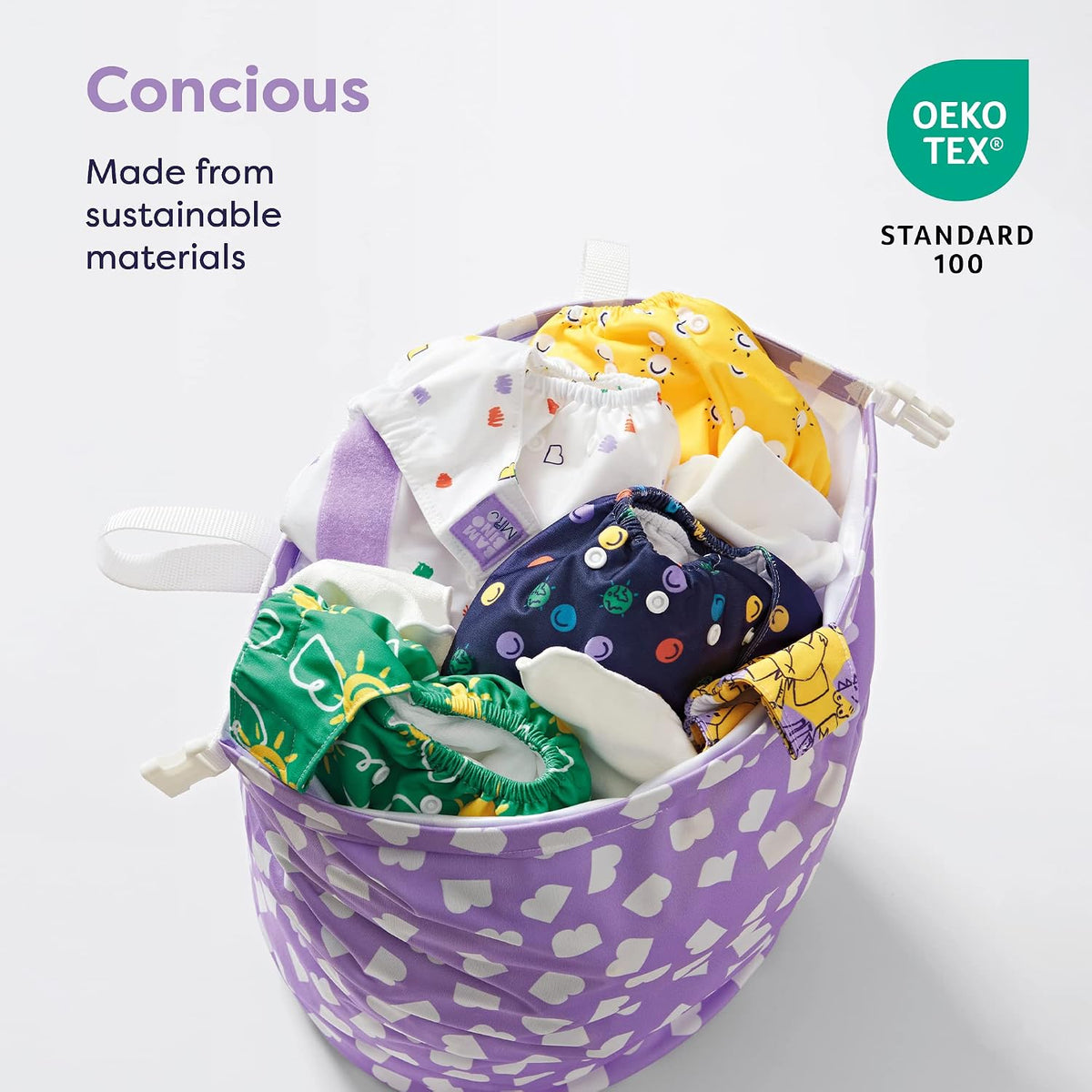 BAMBINO MIO stor wetbag til våde bleer