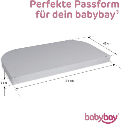 BABYBAY prześcieradło z gumką do Original 81x42 cm