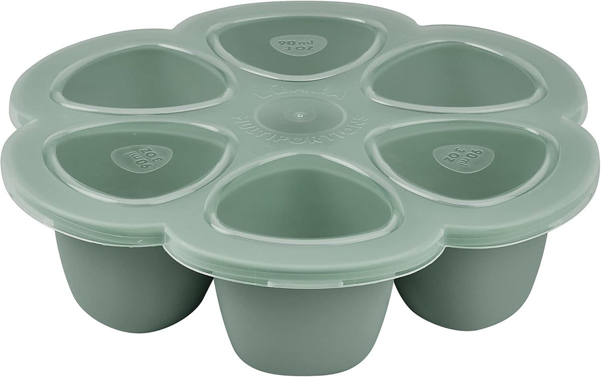 BEABA silicone container with lid