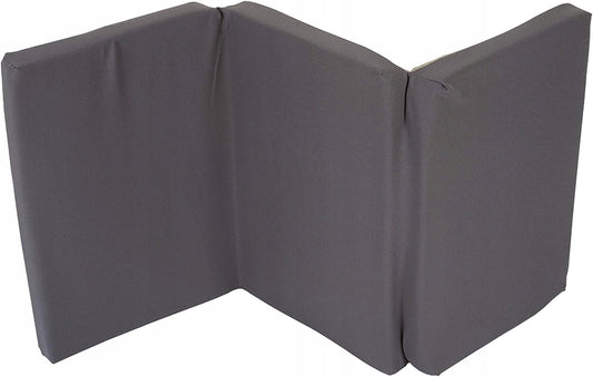 NATTOU materac do łóżka turystycznego grubość 5cm 120x60, składany na trzy części