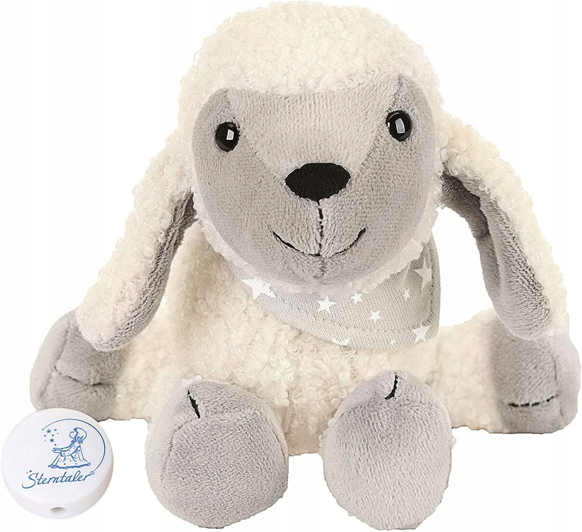 STERNTALER schaap met speeldoosje 18 x 15 cm "N