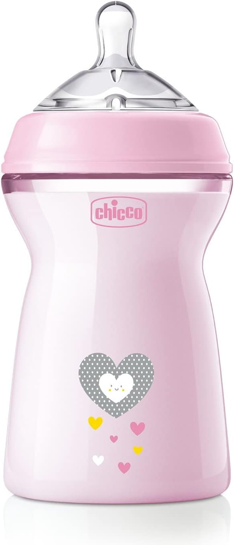 CHICCO NaturalFeeling flaske 330 ml 6 m+ hurtig flow