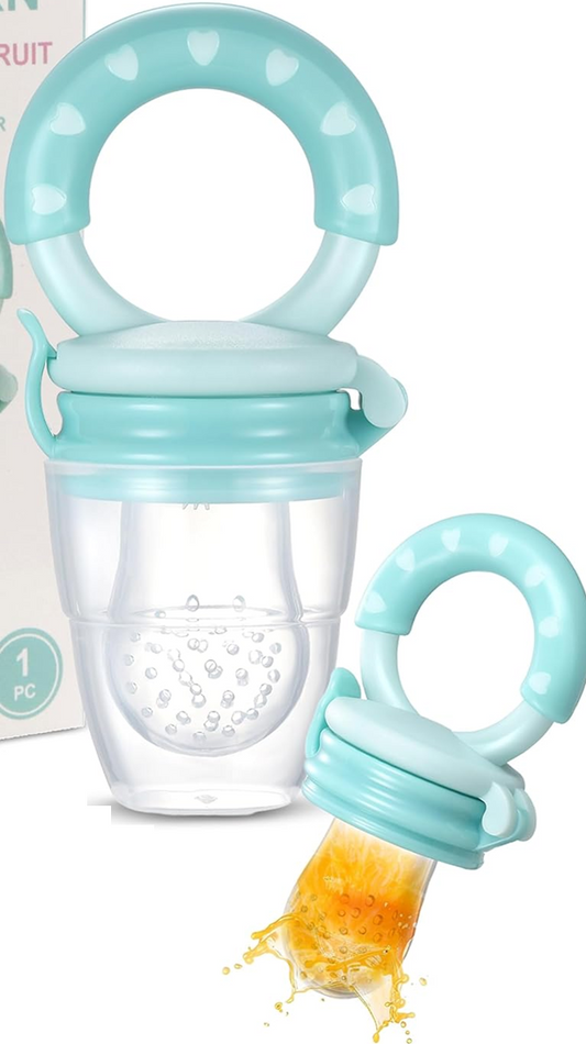 BEBI BORN gryzak podajnik na owoce dla dzieci 3-24m 3 ustniki