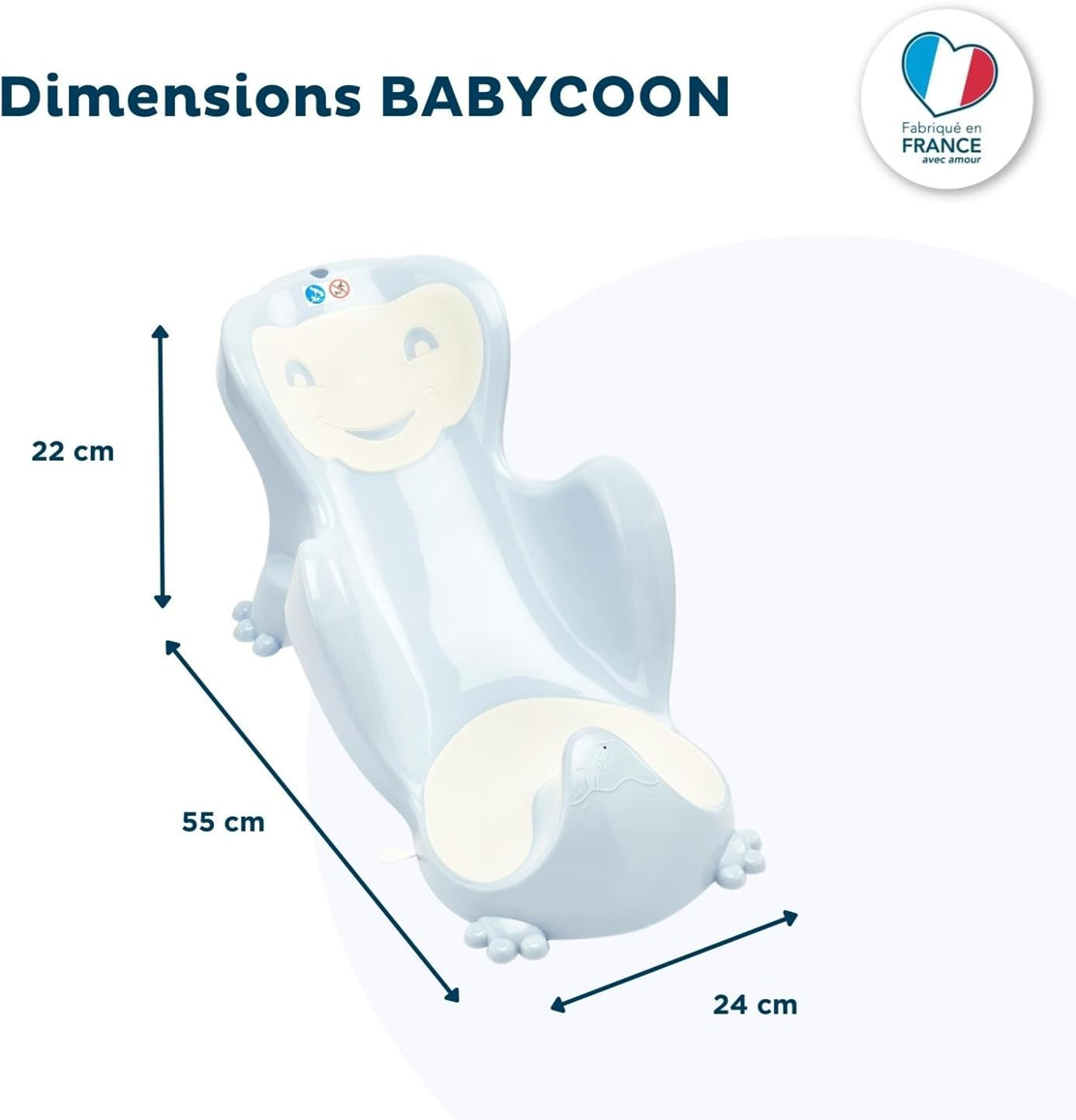 THERMOBABY BABYCOON fürdető betét 8 hónapos korig, 8 kg-ig