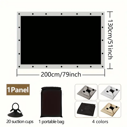 PABLITO BABY travel blackout blind with suction cups