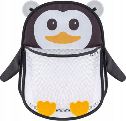 REER MyHappyPingu net-organizer til badekar med sugekopper PINGVIN
