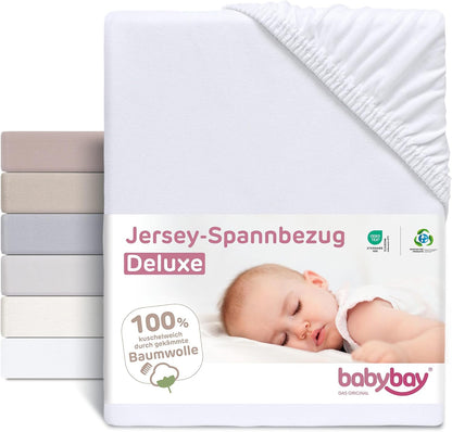 BABYBAY fitted sheet for Maxi, Midi, Boxspring, Comfort and Comfort Plus models