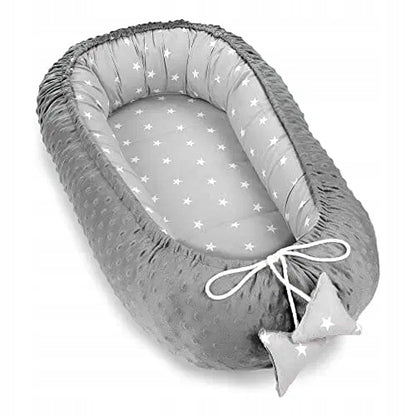 TOTSY BABY kokon niemowlęcy gniazdo 90 x 50 minky