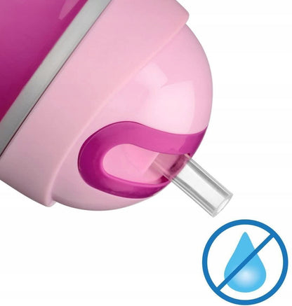 CHICCO Sport Cup kubek niekapek ze słomką 300 ml 14 m+