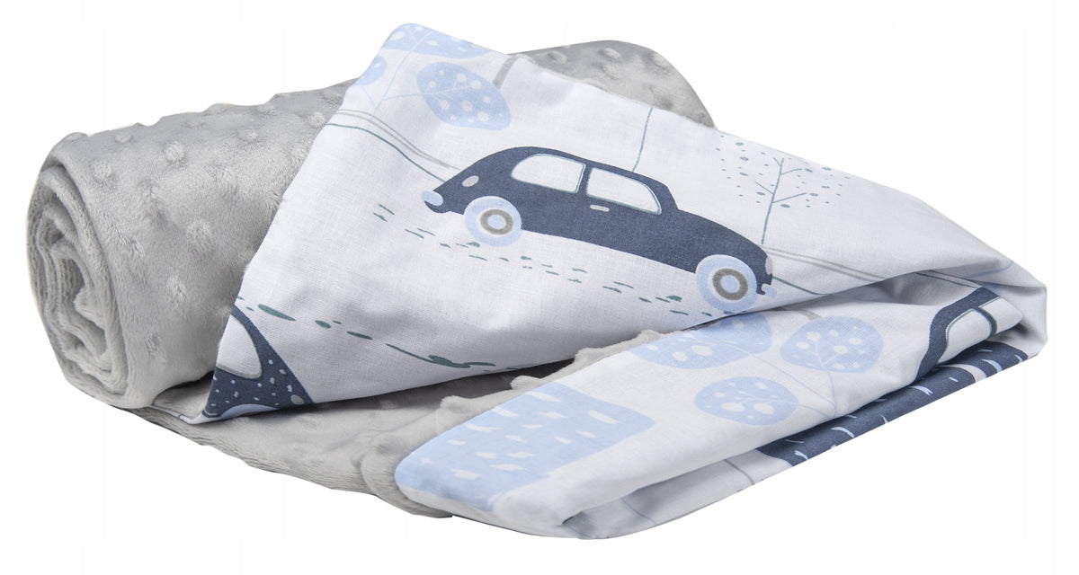 MEDIPARTNERS couverture pour bébé plaid 75x100 MINKY
