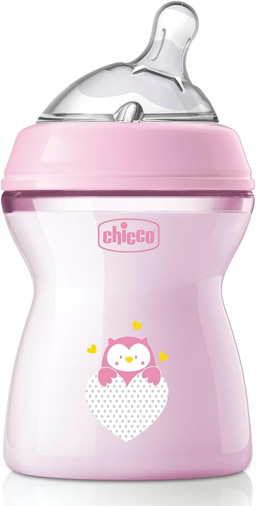 CHICCO NaturalFeeling biberon 250 ml 2 m+ flux mediu